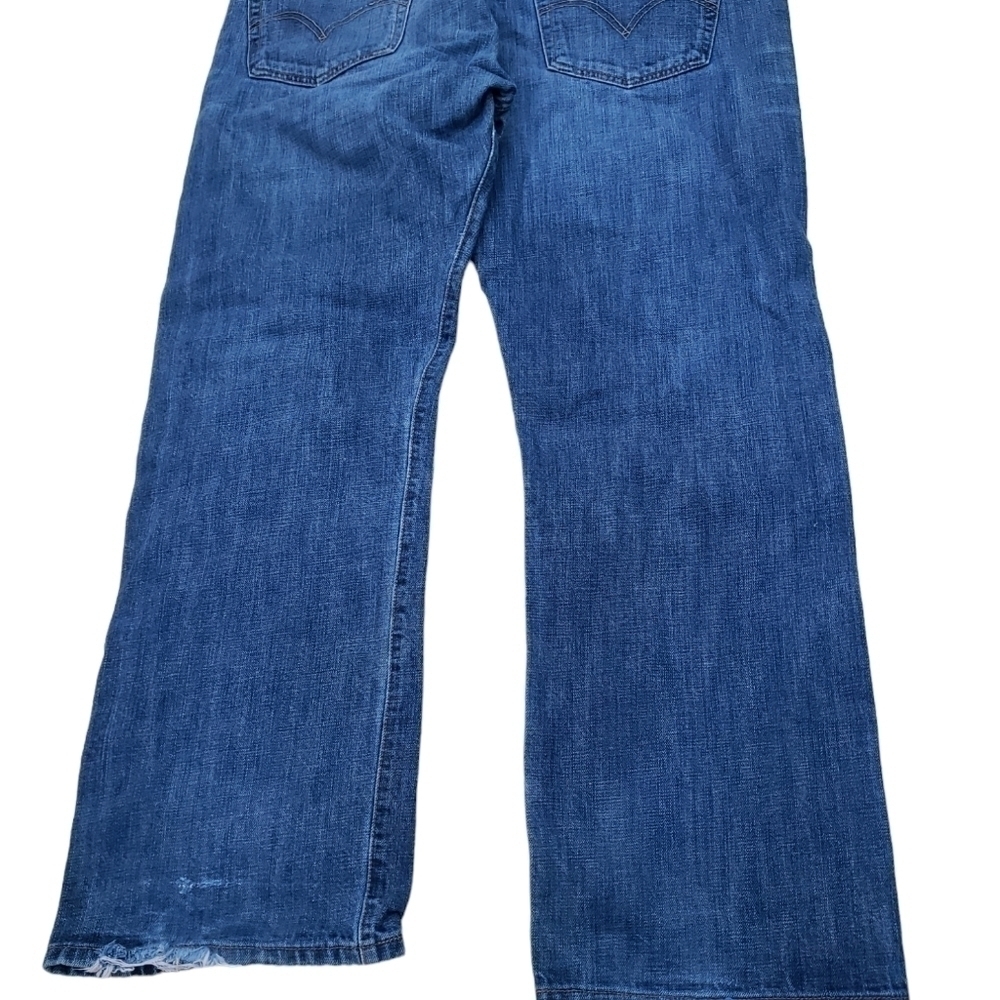 Levi's straight leg button fly 501 jeans. Size 42×32 - Picture 4 of 8